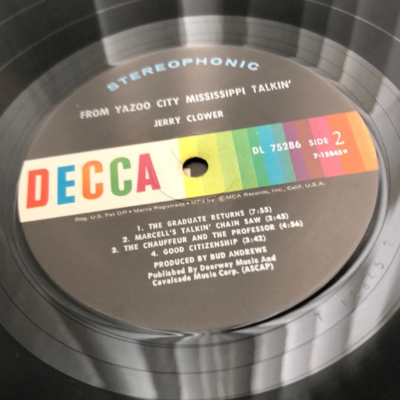 Jerry Clower From Yazoo City Vinyl Lp '71 - Picture 2 of 10